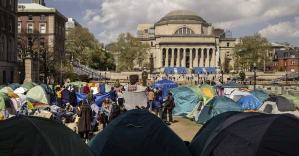 US student anti-war protesters vow to continue demonstrations
