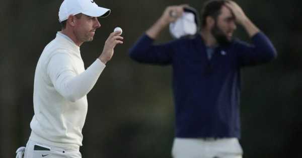 Masters day two: Rory McIlroy facing uphill battle in Masters quest