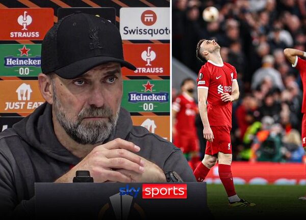 Jurgen Klopp calls Liverpool’s shock Atalanta defeat a low point – ‘we lost the plot’