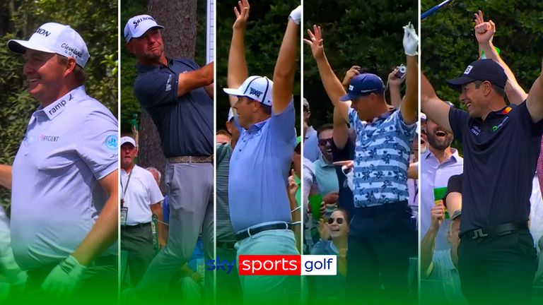 The Masters Par 3 contest: Rickie Fowler wins as five players make a hole-in-one at Augusta National