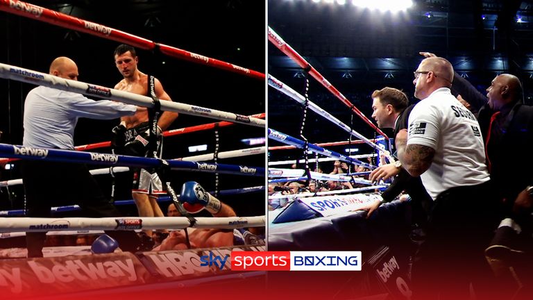 Carl Froch relives his explosive rematch win over George Groves at Wembley Stadium on the 10-year anniversary