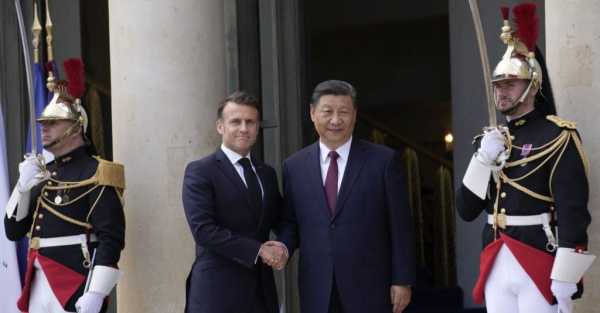 Macron sets Ukraine as priority as Chinese leader pays state visit to France