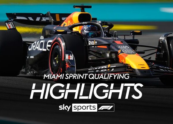 Miami GP Sprint Qualifying: Max Verstappen beats Charles Leclerc to pole as Mercedes suffer early exits