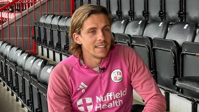 Danilo Orsi exclusive interview: Crawley Town’s star striker explains his unusual rise from non-League to the EFL
