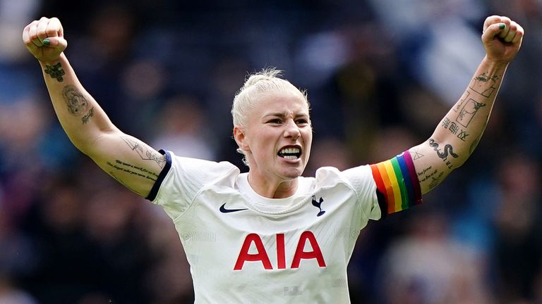 Tottenham Women captain Bethany England on leading Spurs into their first FA Cup final, ‘Robert-ball’ and her injury comeback