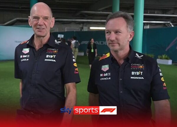 Adrian Newey: McLaren CEO Zak Brown and Christian Horner appear to disagree on reasons for F1 designer’s Red Bull exit