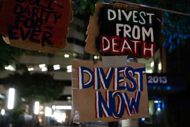 Divestment: the rallying cry behind college protests, explained