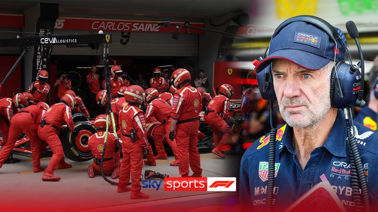 Lewis Hamilton says Ferrari signing Adrian Newey would be “amazing” with F1 design genius leaving Red Bull