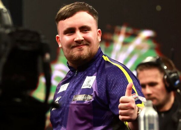 Luke Littler says the pressure is off after qualifying for Premier League Darts play-offs and why Man Utd should snub ECL