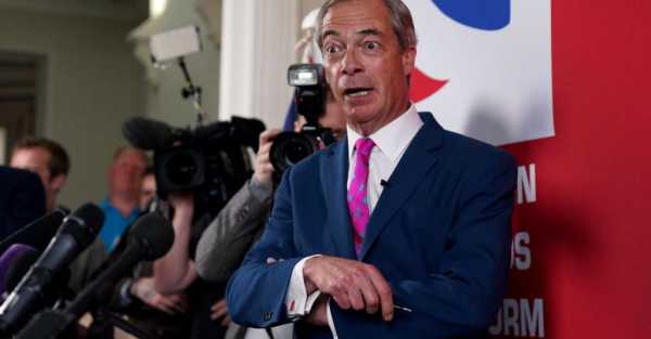 Nigel Farage says he is open to a conversation with Conservative Party