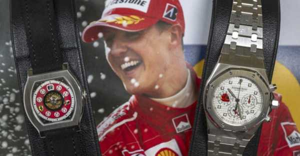 Eight watches owned by Michael Schumacher up for auction
