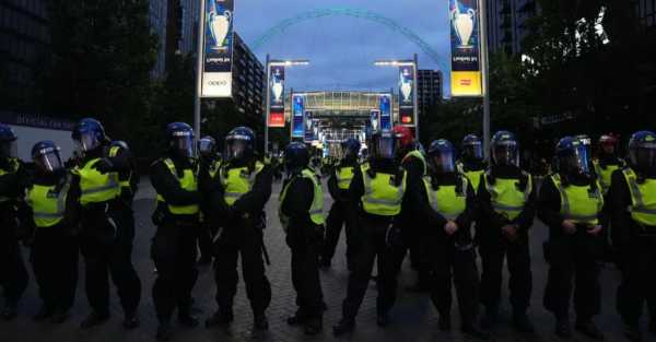 Police make 56 arrests around Champions League final at Wembley