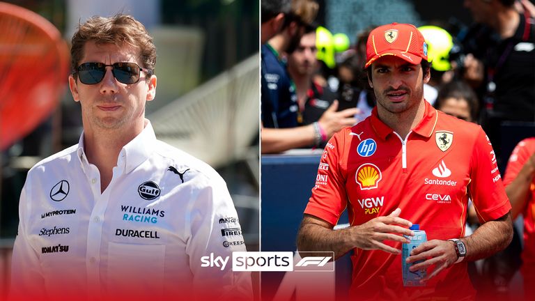 F1 driver market: Esteban Ocon and Carlos Sainz’s 2025 options discussed on Sky Sports F1 podcast