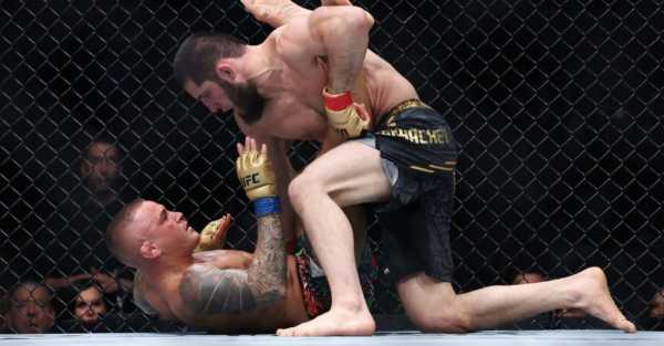 Islam Makhachev beats Dustin Poirier to retain UFC lightweight title