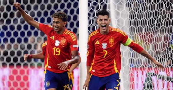 Euro 2024: Riccardo Calafiori own goal sends Spain into last 16
