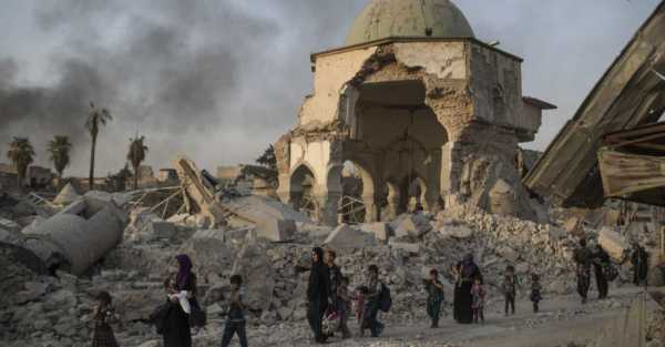 Unesco finds Islamic State group-era bombs in Mosul mosque walls