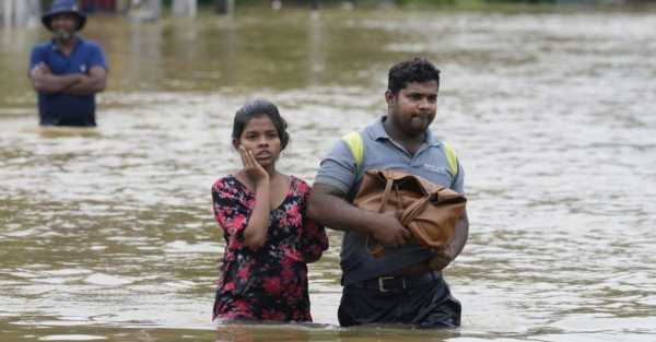 Sri Lanka closes schools as floods and mudslides leave trail of dead and missing