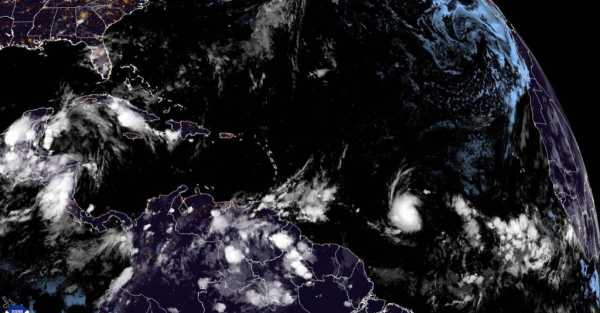 Tropical storm heading towards Caribbean could become year’s first hurricane