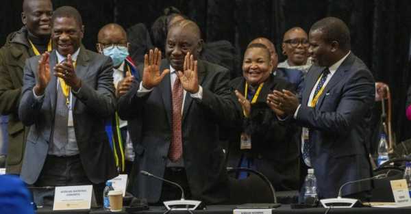 Cyril Ramaphosa re-elected as South African president for second term