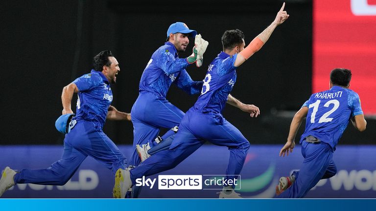 T20 World Cup: Afghanistan beat Bangladesh to reach semi-final and knock Australia out