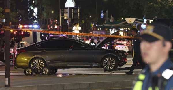 Nine people killed as car hits pedestrians in Seoul