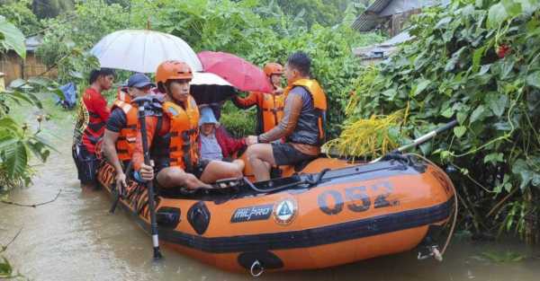 Deadly storm floods northern Philippine regions