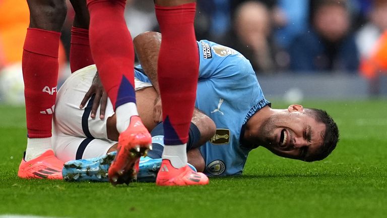 Rodri injury: Potential absence blows huge hole in Man City midfield – how will Pep Guardiola solve problem?