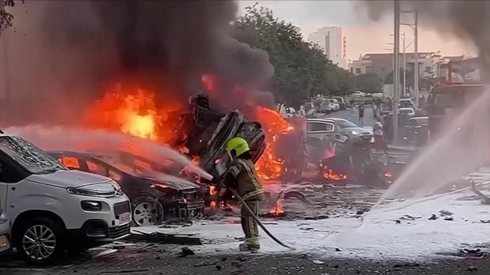 Video Inside an Israeli emergency response control room