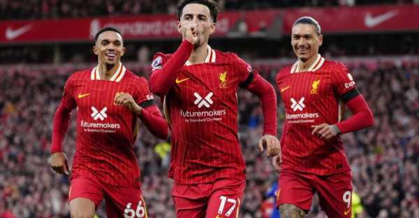 Liverpool back on top as Curtis Jones grabs the winner against Chelsea