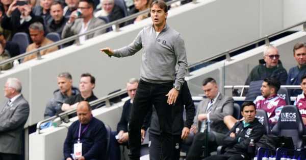 Julen Lopetegui plans talks with Mohammed Kudus after red card at Tottenham