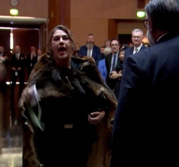 Video King Charles III yelled at by Indigenous Australian senator