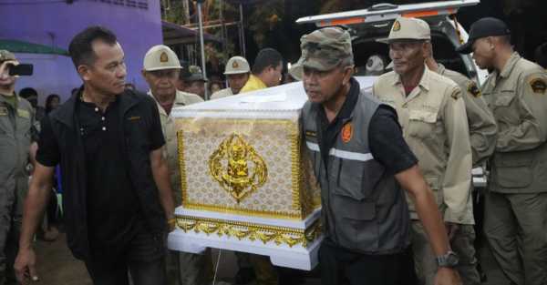 A small town in central Thailand is mourning the 23 who died in school bus fire