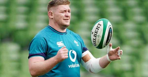 Ireland prop Tadhg Furlong set to be fit for Fiji clash but Ryan Baird ruled out