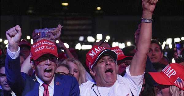 Trump wins swing state of North Carolina, narrowing Harris’s path to victory