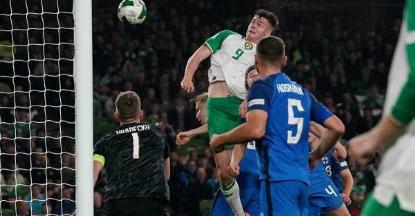 Evan Ferguson vows to battle through negativity with Republic of Ireland