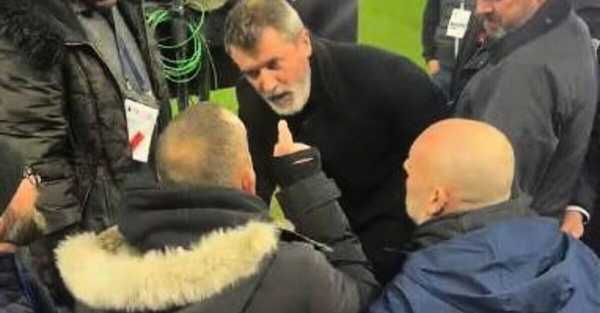 ‘I’ll wait for you in the car park’: Roy Keane in angry confrontation with Ipswich fan