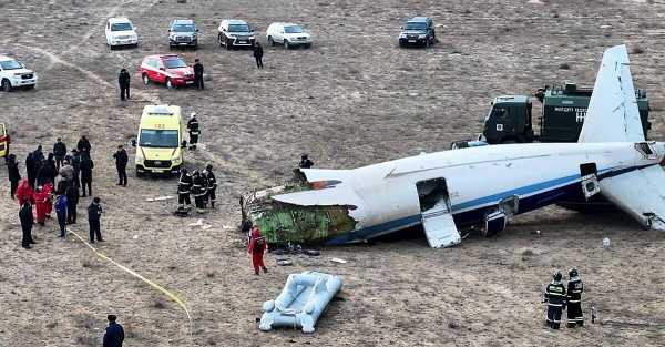 Four bodies recovered and dozens more feared dead after Kazakhstan plane crash