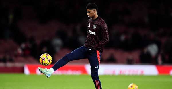 Marcus Rashford left out of Man United squad for third straight match