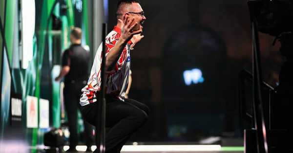 Damon Heta hits nine-dart finish but still exits World Championship