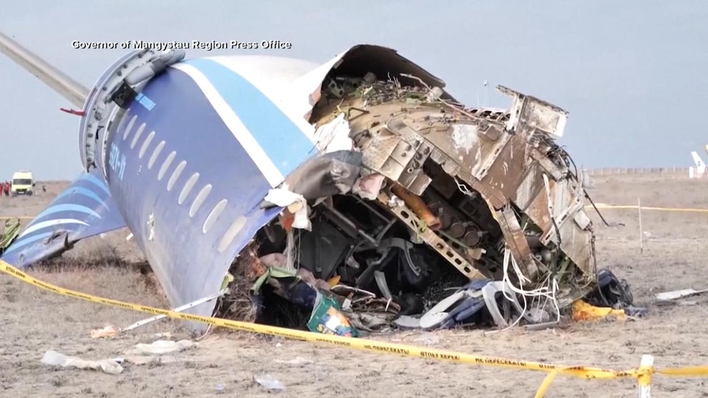 Video New video emerges in Kazakhstan passenger plane crash