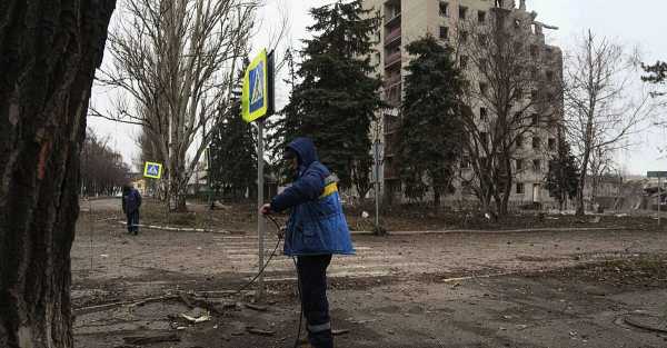 Russian fuel depot hit by Ukrainian drones for second time