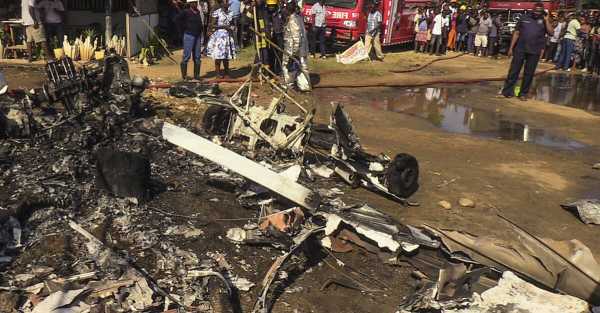 Light aircraft crashes in Kenya, killing three people on the ground