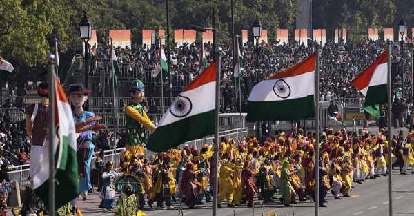 Tens of thousands watch parade celebrating India’s 76th Republic Day