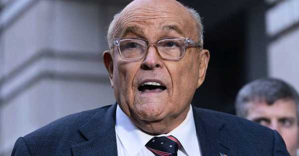 Judge holds Rudy Giuliani in contempt of court over Georgia election workers