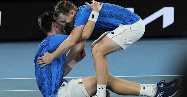 Henry Patten wins second grand slam doubles title after Australian Open epic