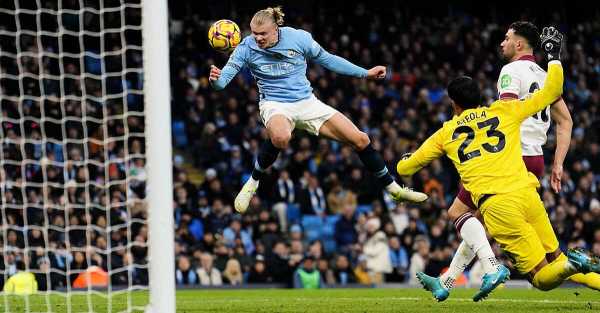 Erling Haaland hits double as Manchester City ease to win over West Ham