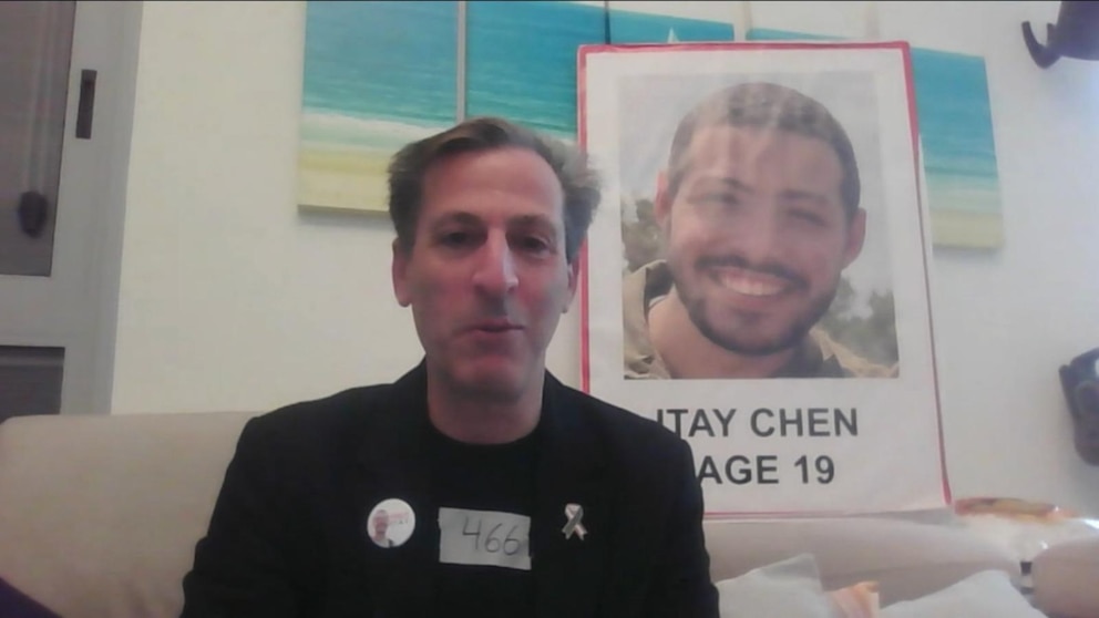 Video Father of US-Israeli hostage on negotiations to bring his son home