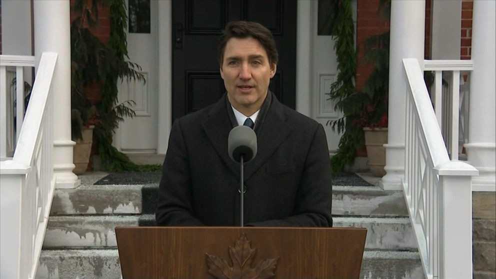 Video Justin Trudeau says he’ll resign as prime minister of Canada