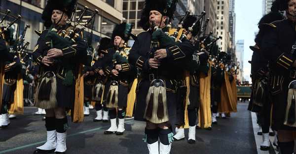 St. Patrick's Day Brings Noisy Parades and Celebrations to New York City