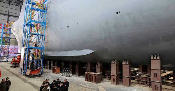 North Korea unveils nuclear submarine for first time